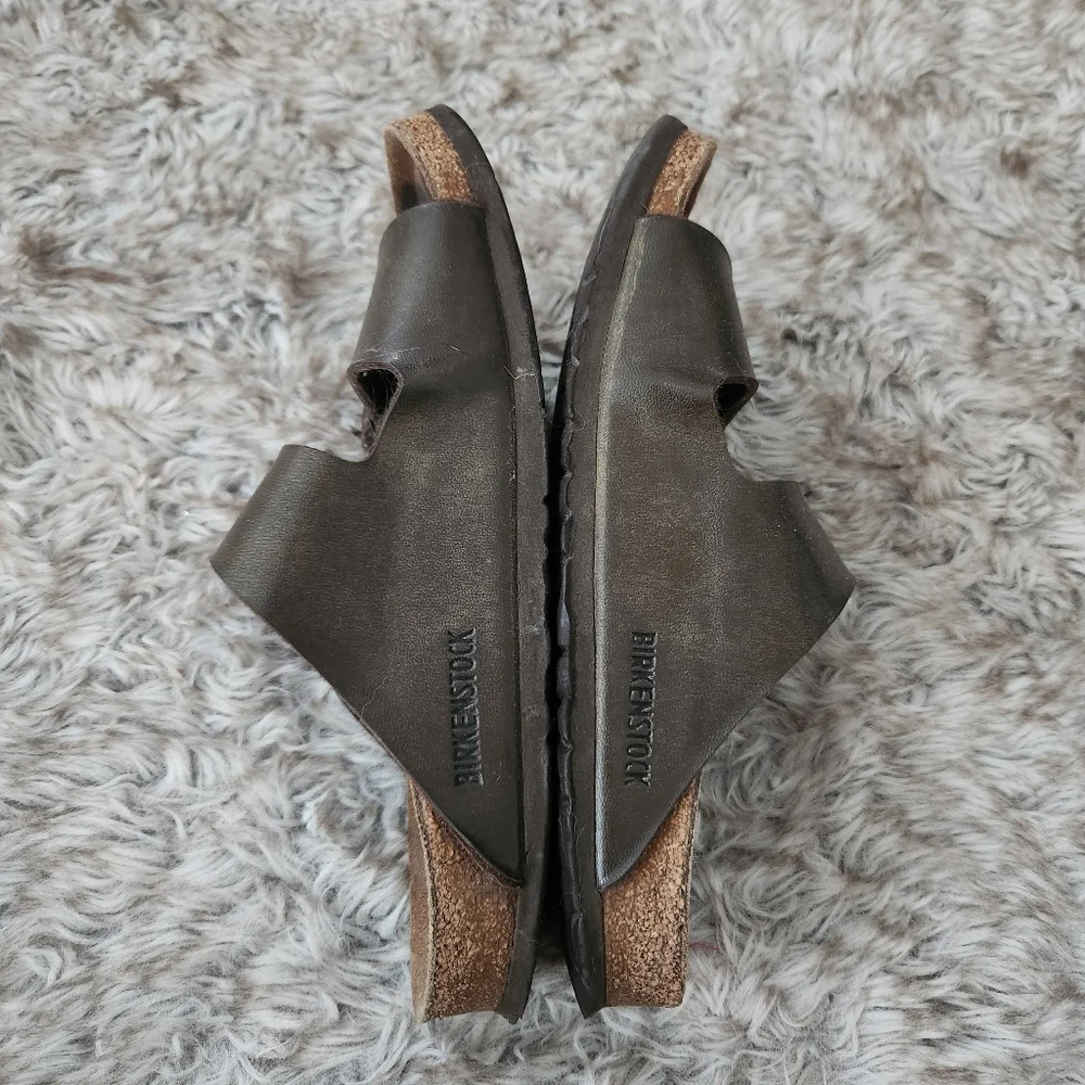 Birkenstock Arizona Oiled Leather Habana Brown Sandals EU 39‎ US 8